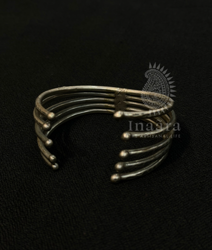 Silver Oxidized Double Head Elephant Bracelet (copy)