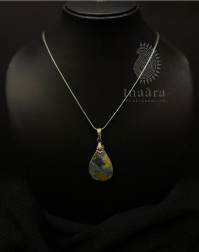 Natural Pietersite Stone Pendant Necklace