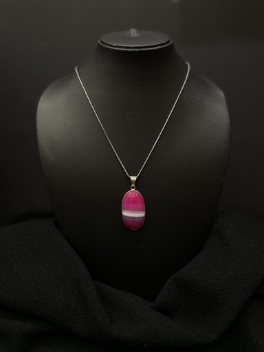 Triangular Agate Pendant Necklace (copy)