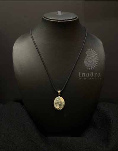 Round Druzy Pendant Necklace