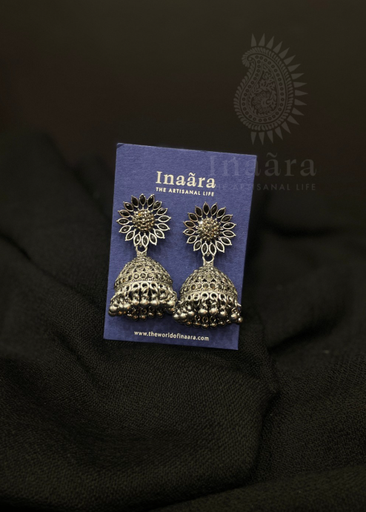 Jhumka Earring-Gray