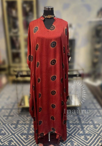 Aakifa Kaftan- Maroon (copy)