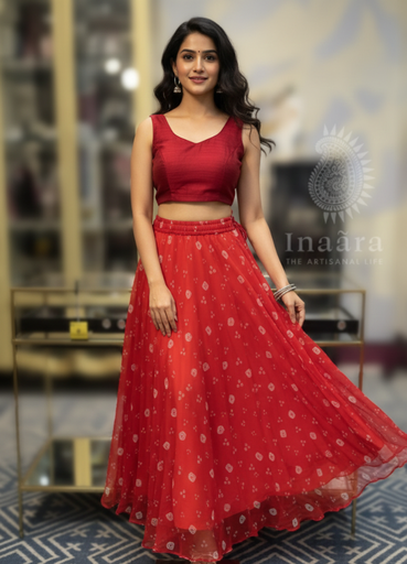 Anya Skirt- Red (copy)