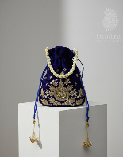 Original Zardosi & Parsi Gara Embroided Potli Bag (copy)