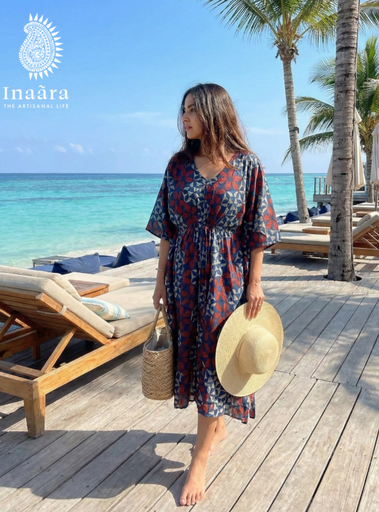 Thuraya Kaftan- Blue
