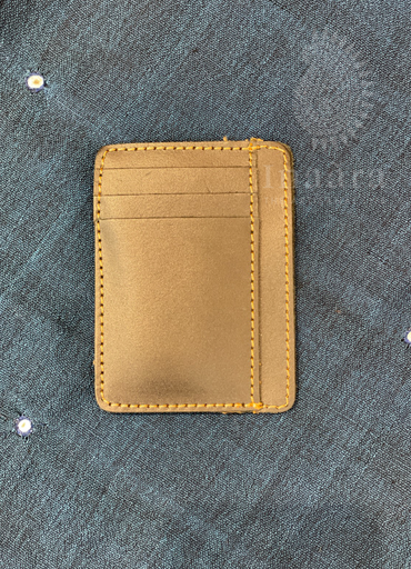 Black Leather Card Holder