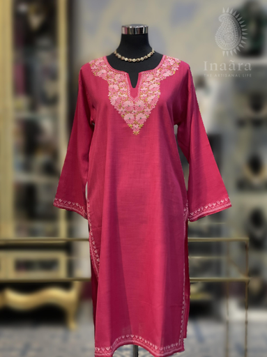 Kurti/Long Size 44- Hot Pink